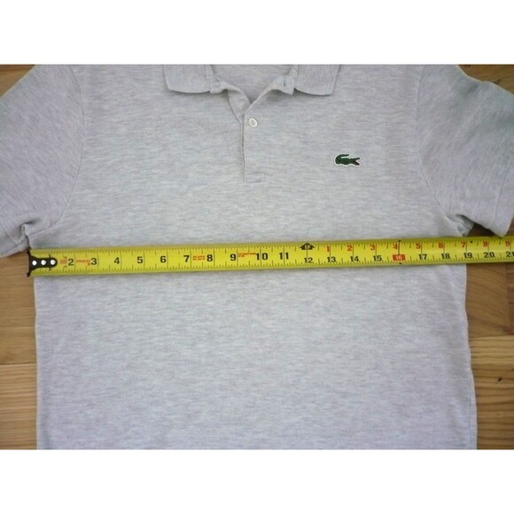 Men Size 4 Lacoste Red! Polo Shirt Mod Fit Slim 2009 Small? Preppy Golf Academia - Picture 9 of 14